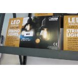 Boxed set of LED vintage string light sets (14.6m)