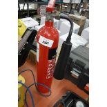 CO2 fire extinguisher