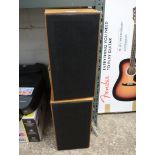 Pair of Thorn wooden cased speakers