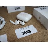 Unboxed set of Apple AirPods
