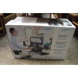 Airlift Pro desk riser, boxed