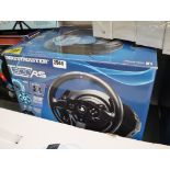 Boxed Thrust Master T300RS games console steering wheel