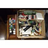 Box of sewing equipment