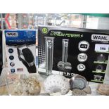 Wahl lithium powered 4 in 1 grooming set with Wahl precision Pro hair clipper