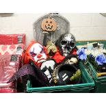 Crate of Halloween accessories