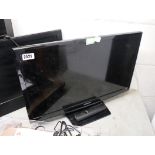 (6) Samsung 22'' TV on stand with remote control
