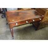 Wooden 2 drawer work table