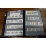 (2203) Stamp album with contents of approx. 1200 Great British stamps