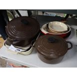 Quantity of used Le Creuset cookware