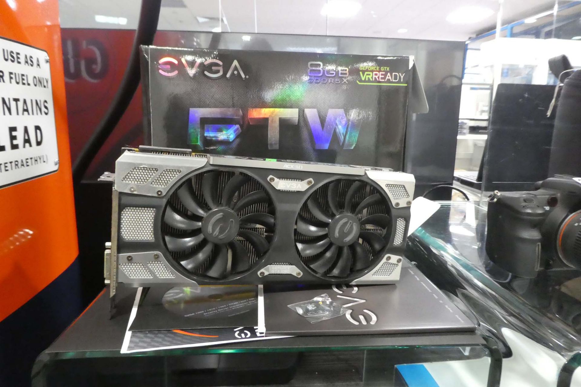 EVGA FTW GTX1080 8gb graphics card with box