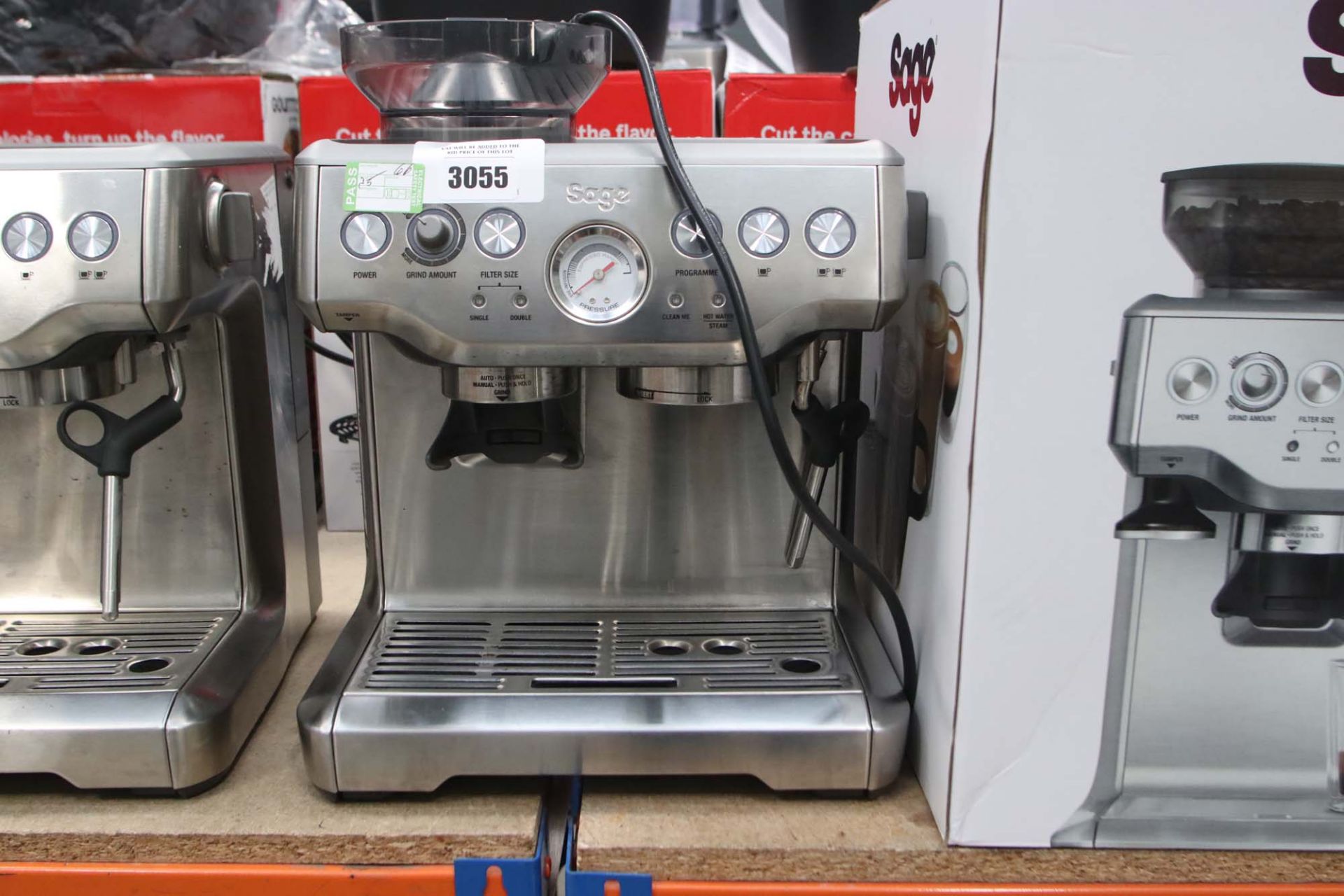 (66) Unboxed Sage Barista coffee machine