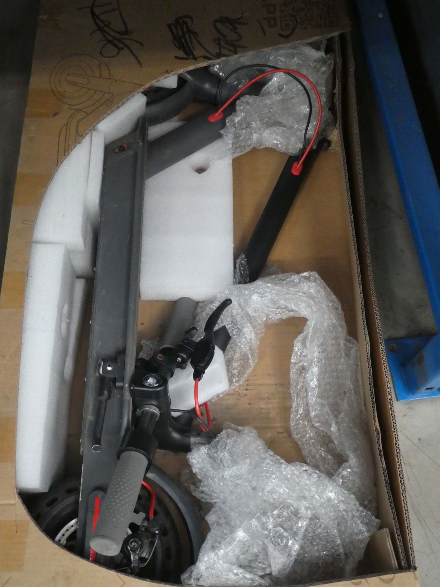 Boxed electric scooter (parts only)