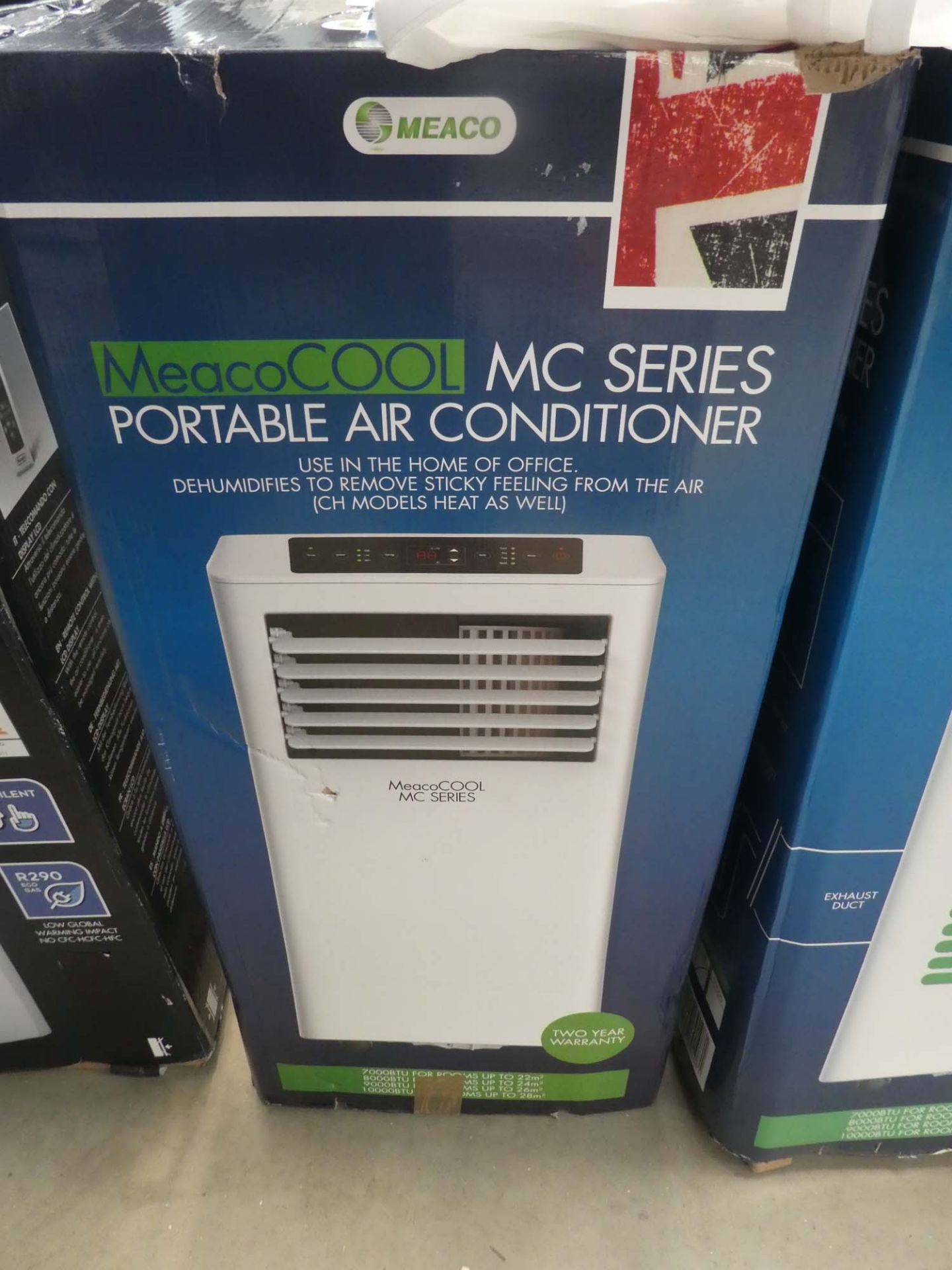 Meaco cool portable air conditioner, boxed