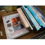 2 boxes containing Millers and other antique guides