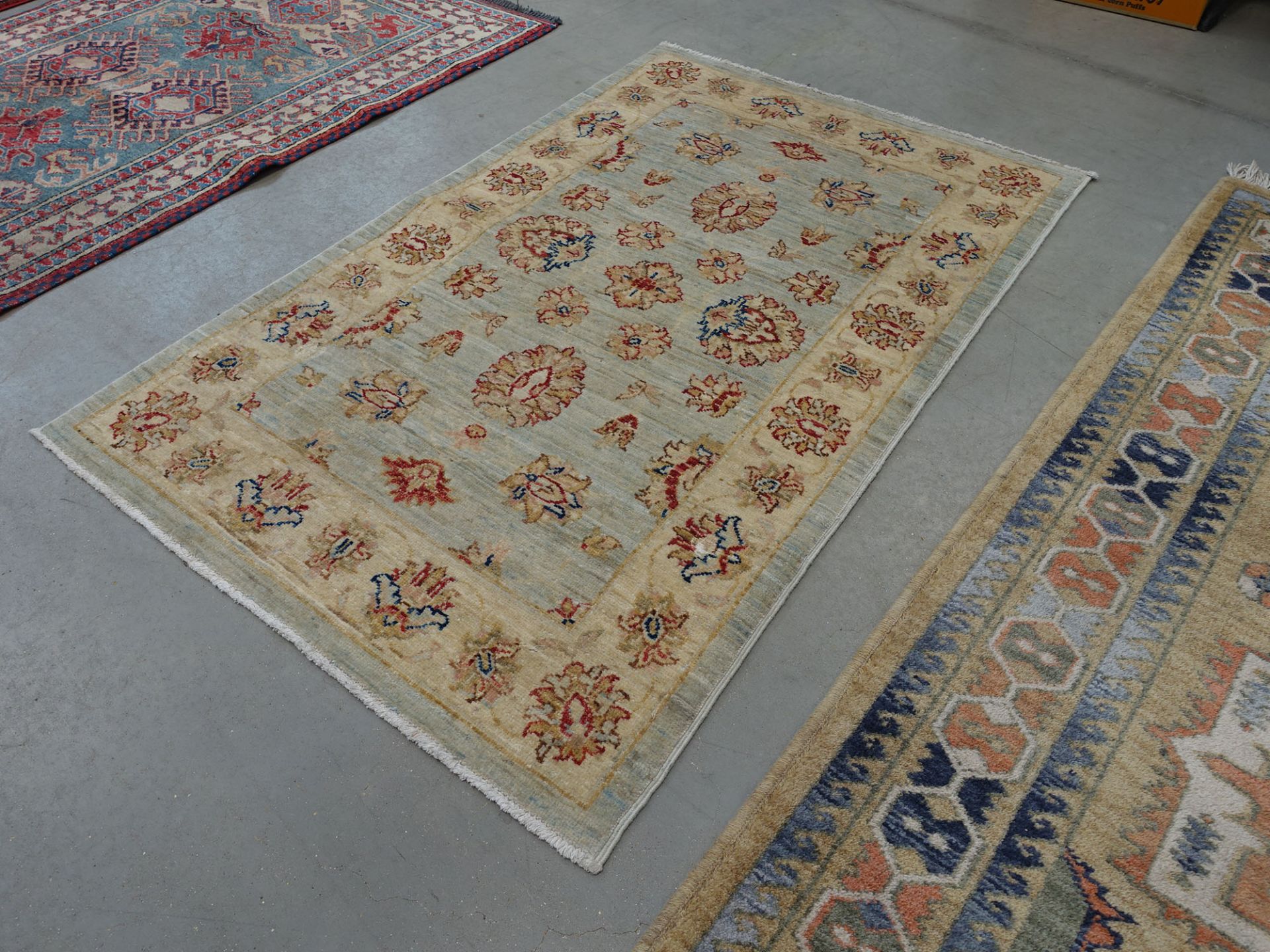 4 Indian floral patterned mats - Image 2 of 4