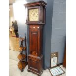 Georgian mahogany long case clock