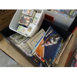 Box containing cigarette cards