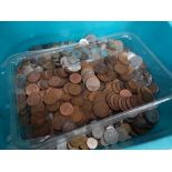 2 boxes containing coinage