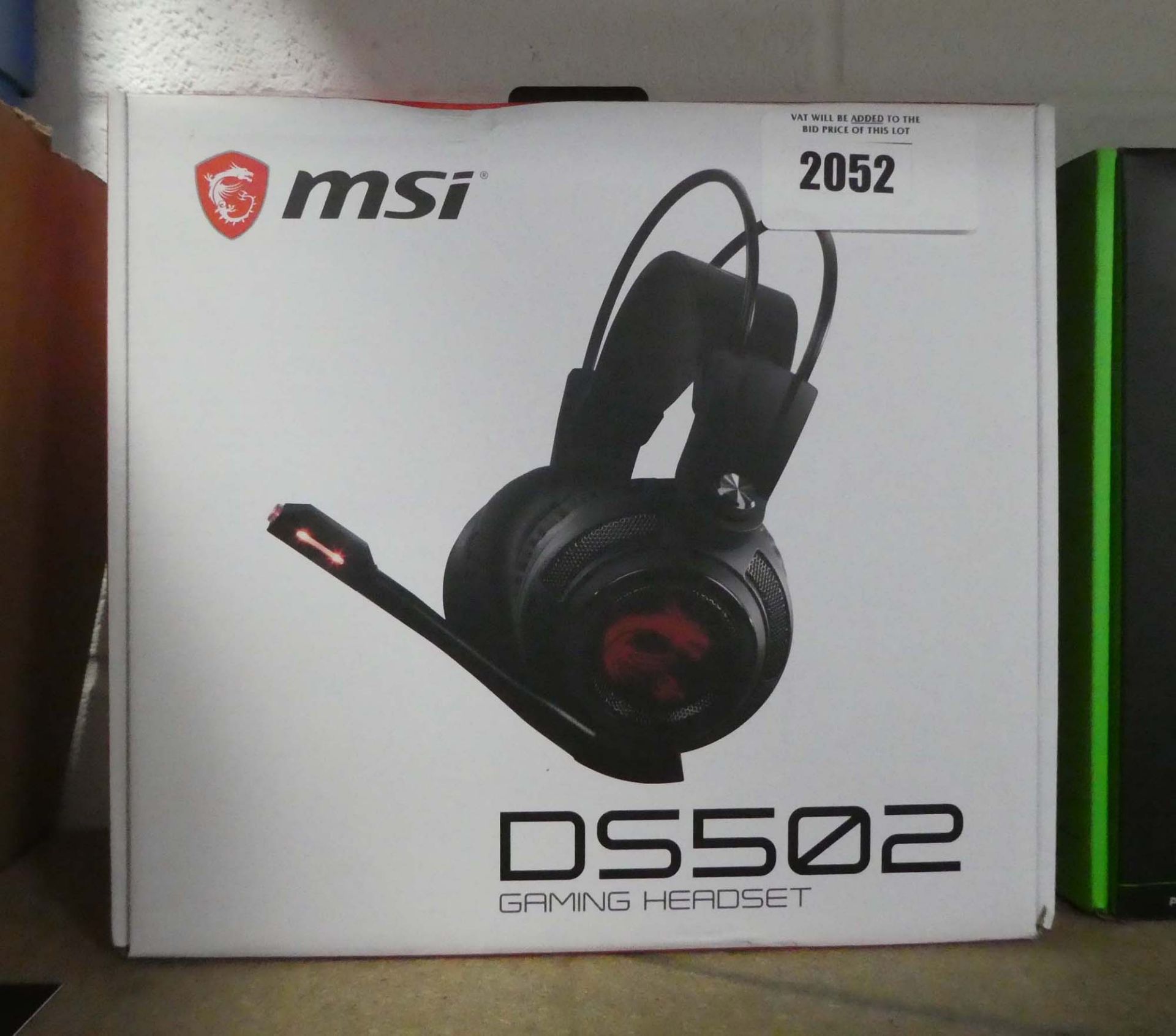 MSi PC gaming headset model DS502