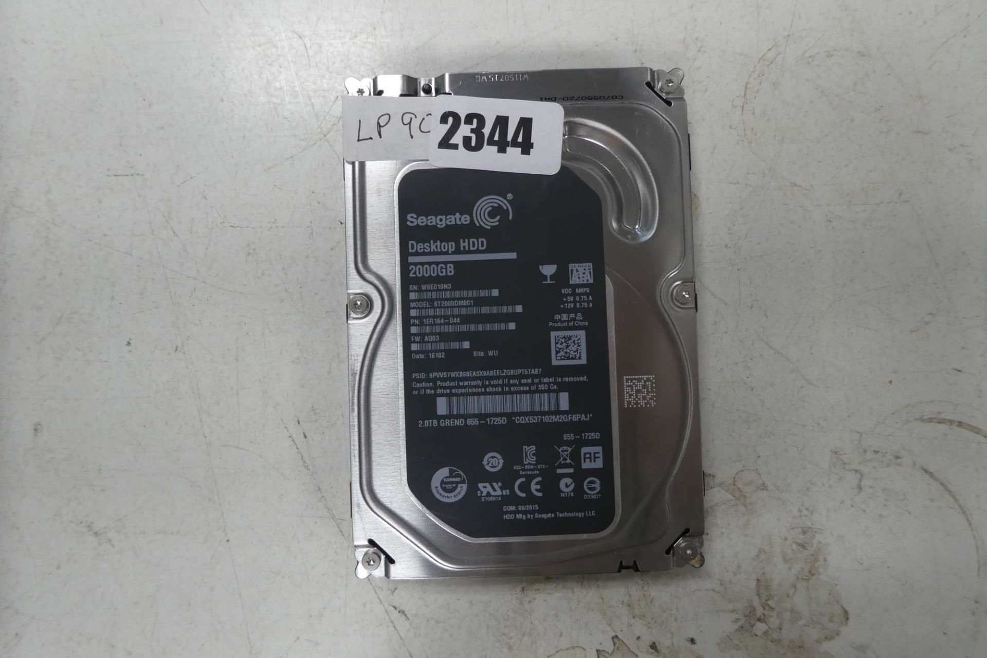 3.5'' 2000gb hdd