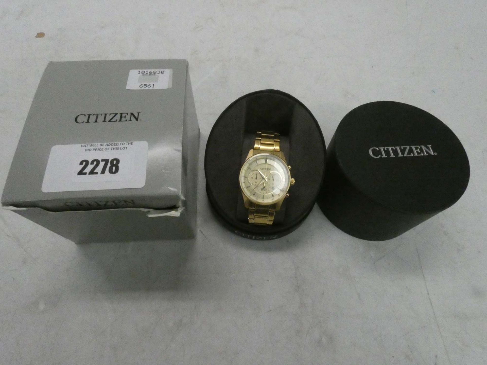Citizen 0520 wristwatch with box
