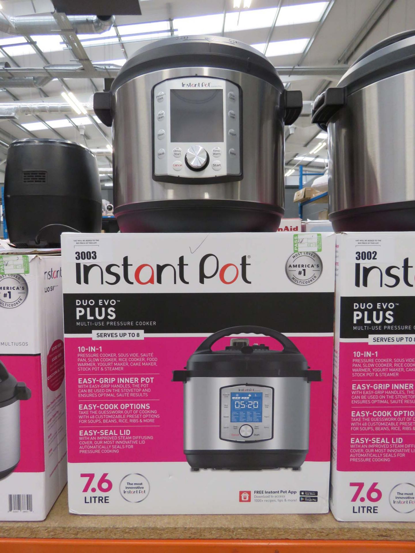 (TN1) Instant Pot Duo Evo Plus multi use pressure cooker