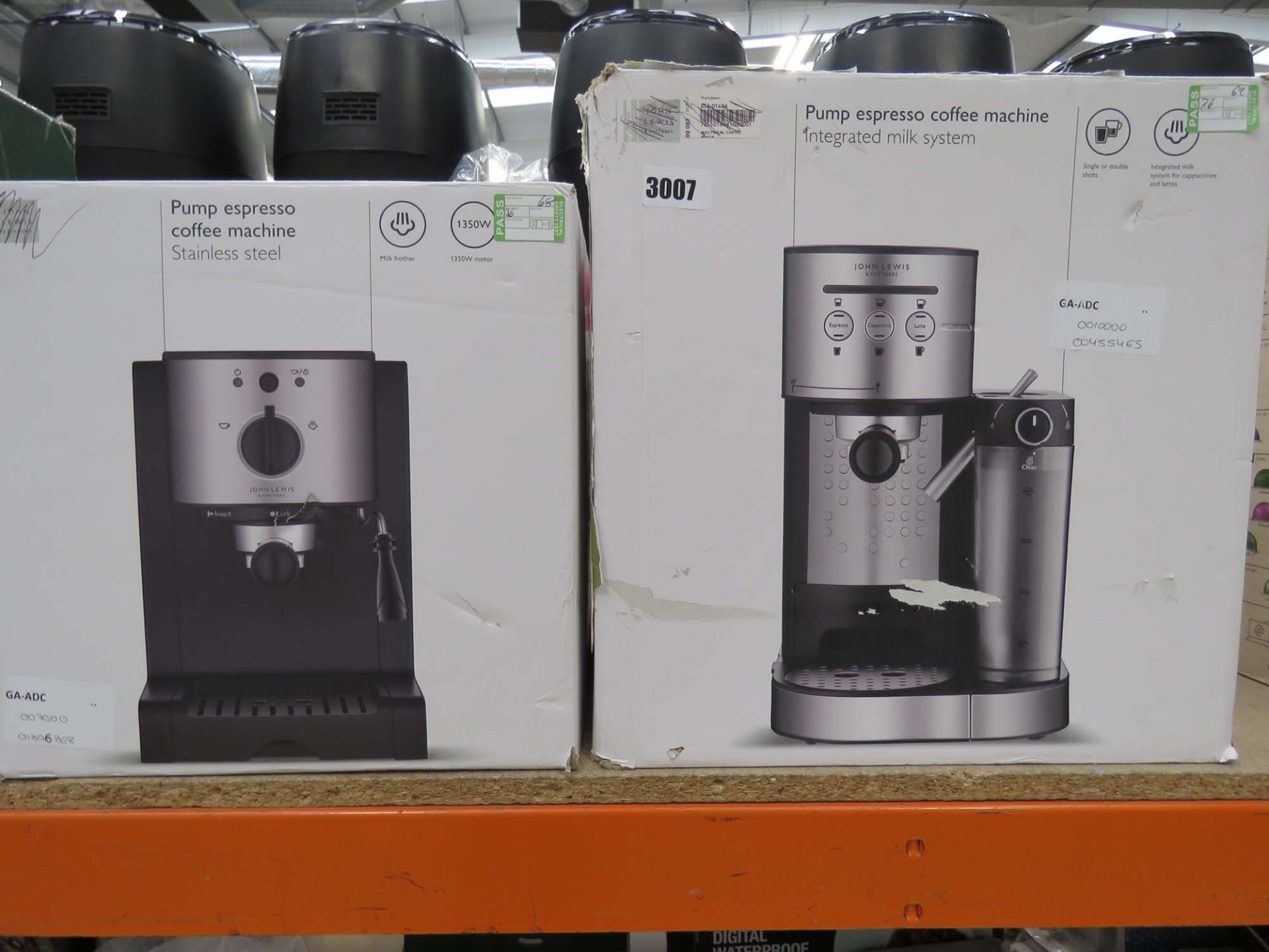 (TN68/9) Pump Espresso coffee machine plus another