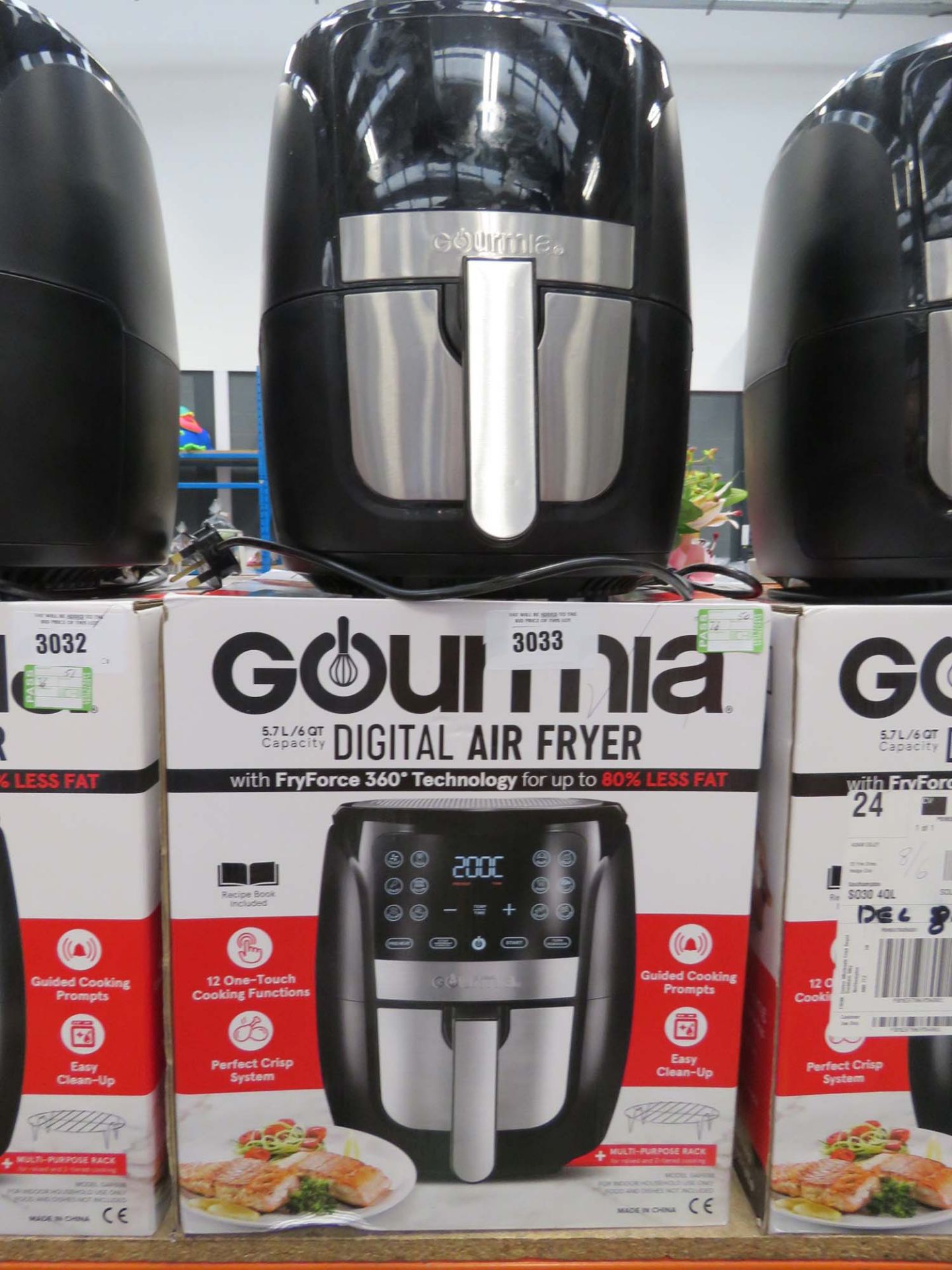 (TN50) Gourmet 5.7 litre digital air fryer