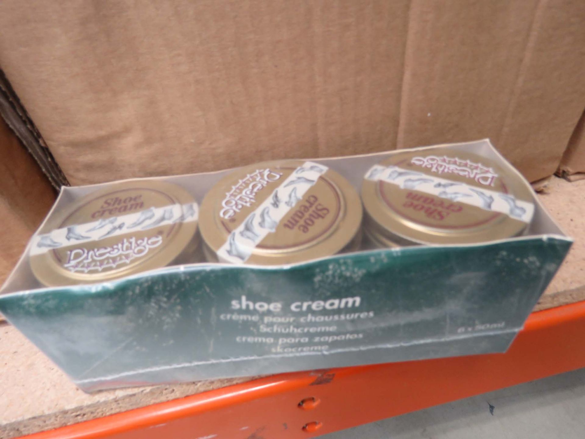 Approx 14 boxes of shoe creams (approx 72 per box) - Image 2 of 2