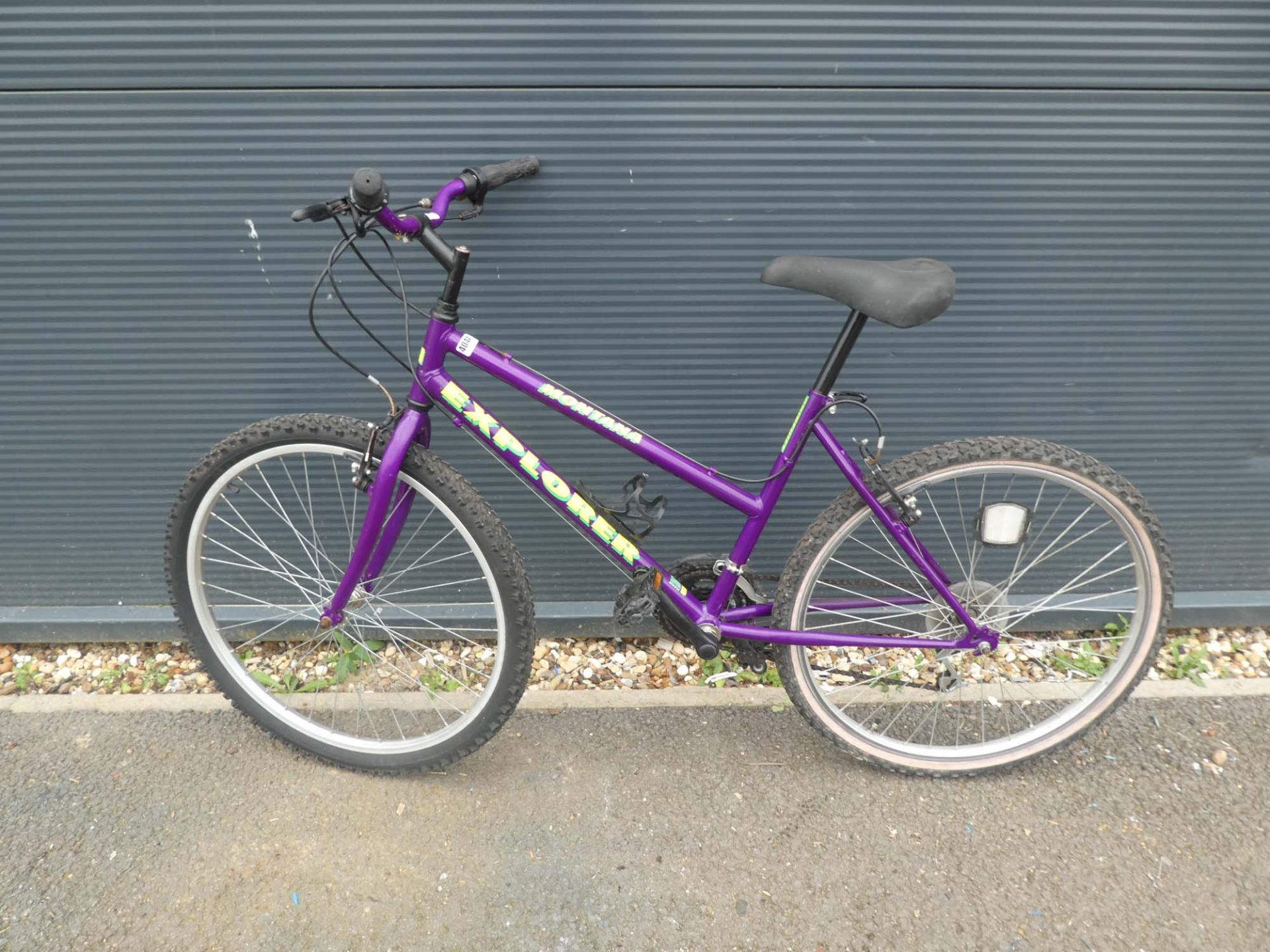 Explorer purple girls mountain bike