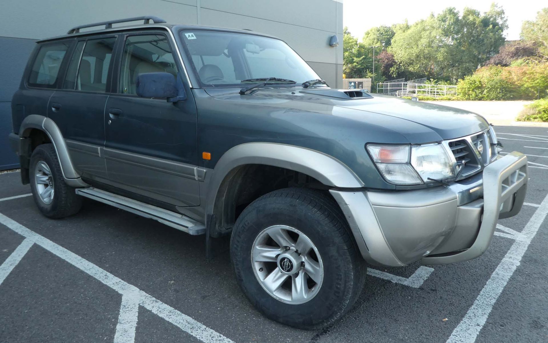 YY51 EUD Nissan Patrol GR SE+ TD automatic in green, first registered 14.02.2002, one key, 2953cc, - Image 3 of 10