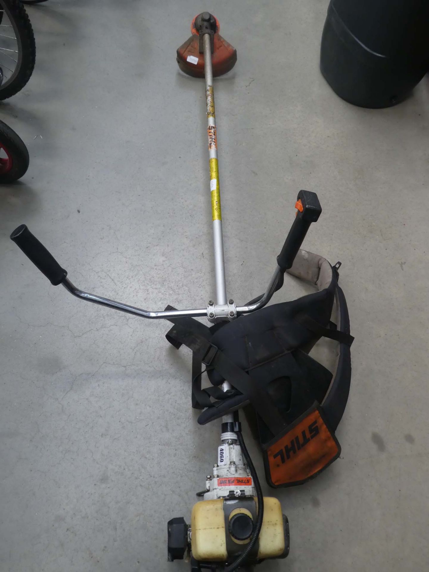 Stihl petrol powered strimmer