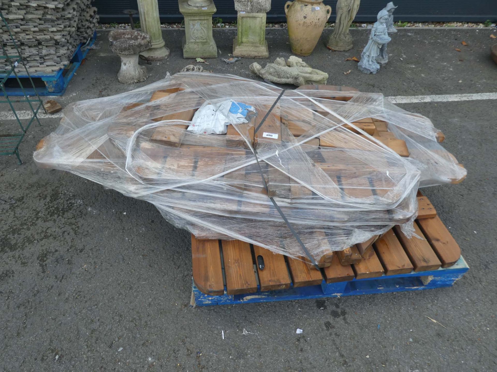 Flatpack picnic bench