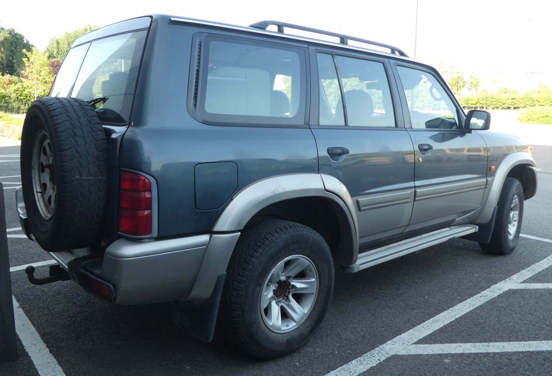 YY51 EUD Nissan Patrol GR SE+ TD automatic in green, first registered 14.02.2002, one key, 2953cc, - Image 5 of 10