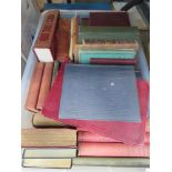 Box of classic novels and text books