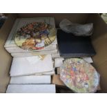 Box of collector's plates