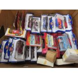 (6) Box of die cast toys