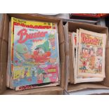 Two boxes of children's comics