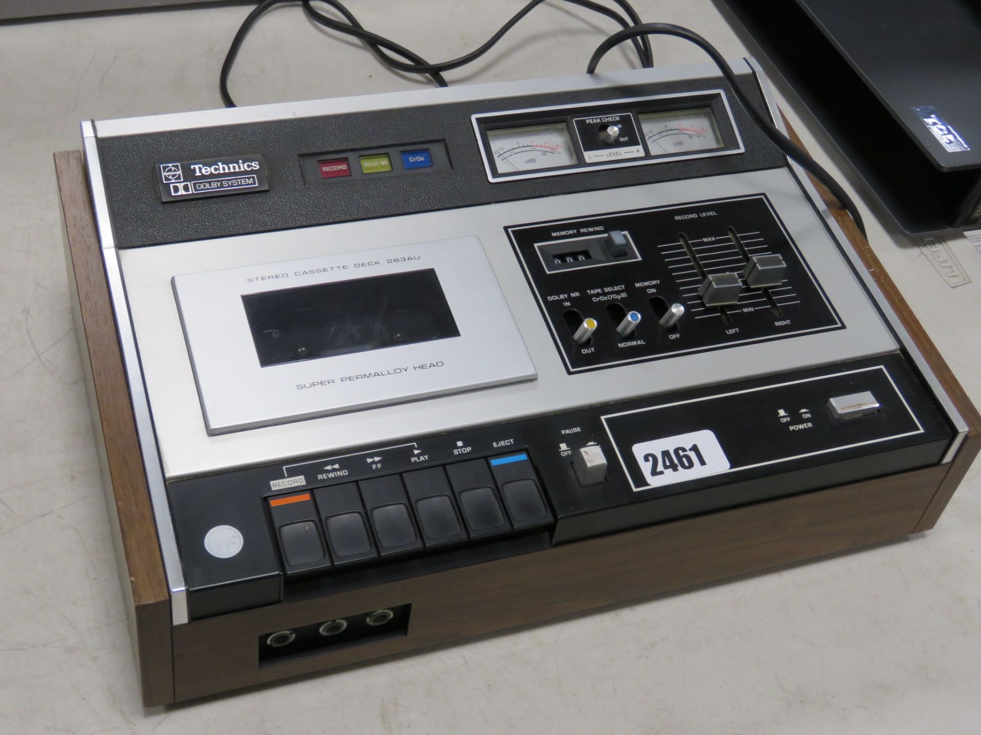 Technics RS-263AUSD tape deck