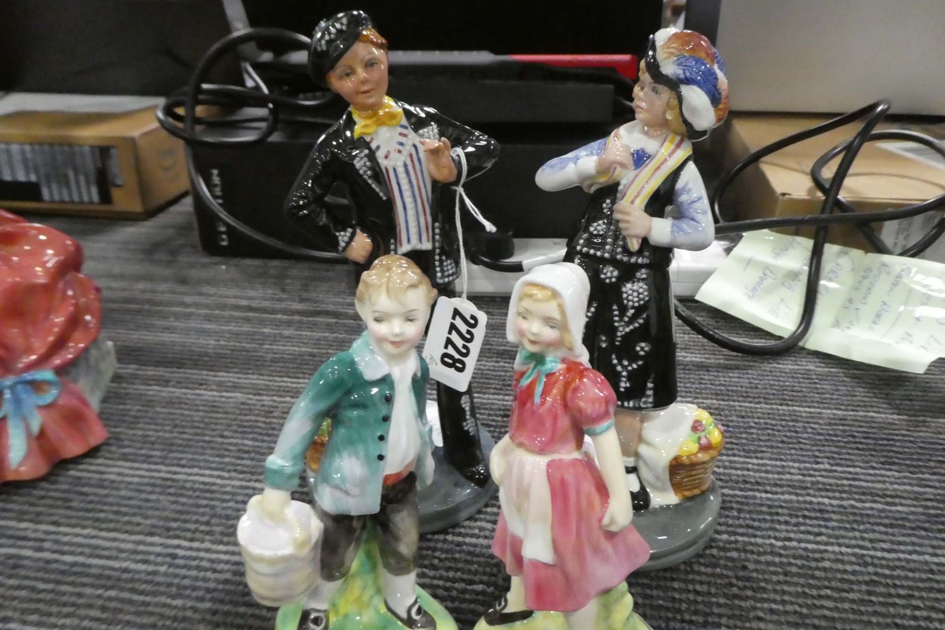 3 Royal Doulton figurines comprising HN2926 Tom Sawyer HN2767 Pearly Boy HN2769 Pearly Girl HN2060 - Image 2 of 2