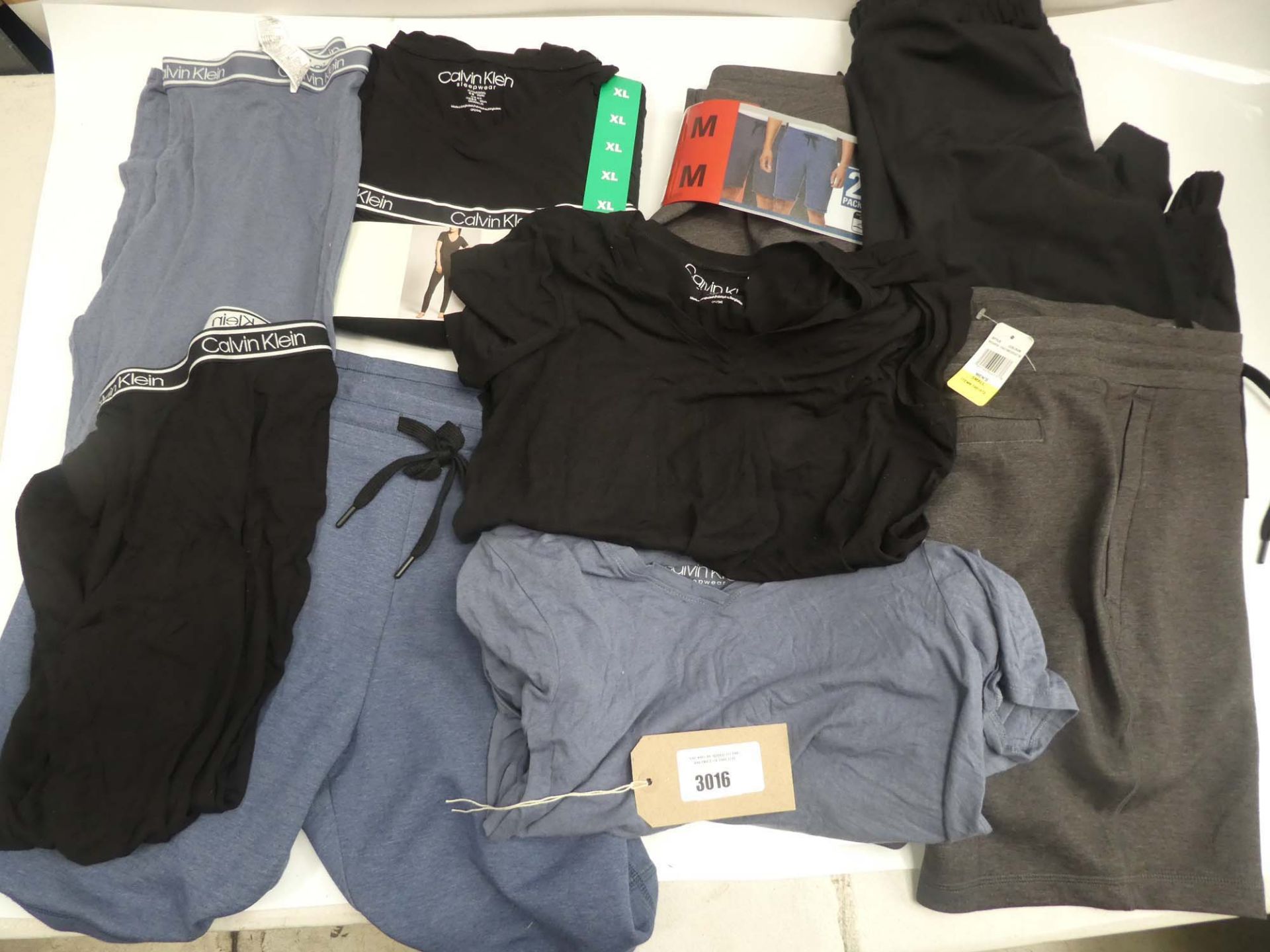 Bag of Calvin Klein and 32 Degree cool clothing in various styles and sizes