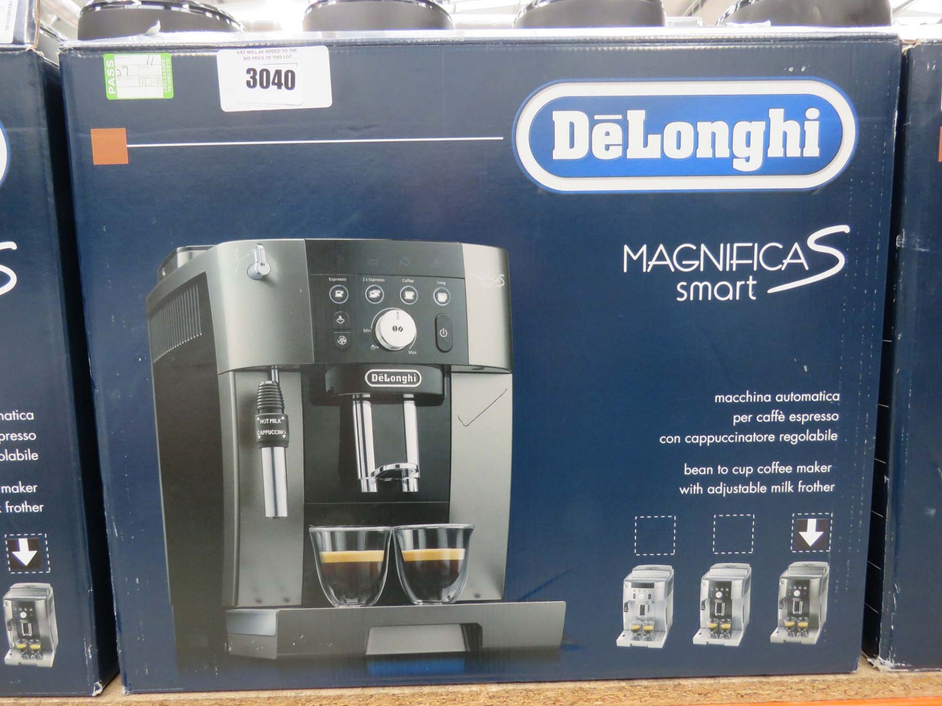 (11) Delonghi Magnifica S-Smart coffee machine