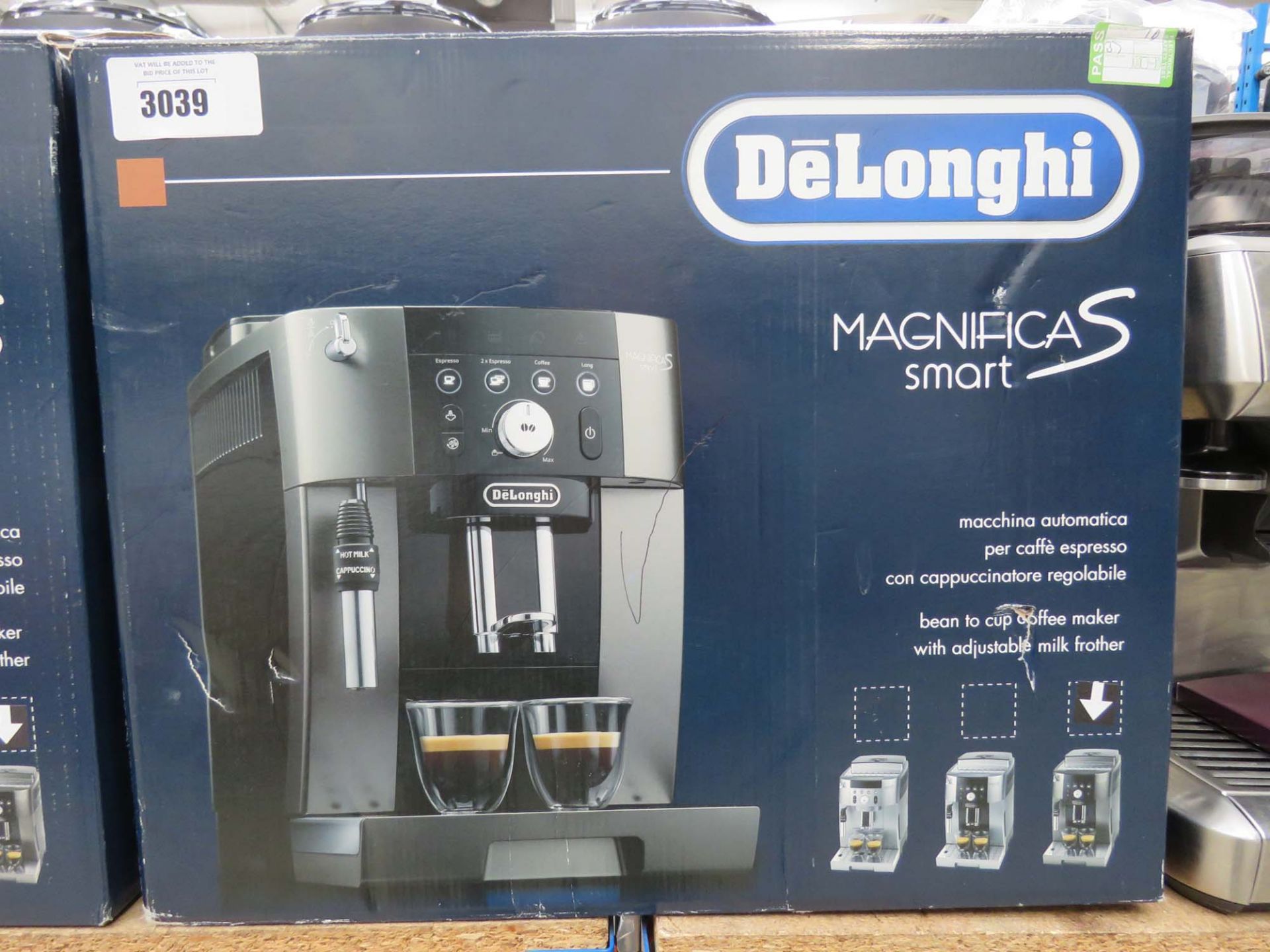 (10) Delonghi Magnifica S-Smart coffee machine