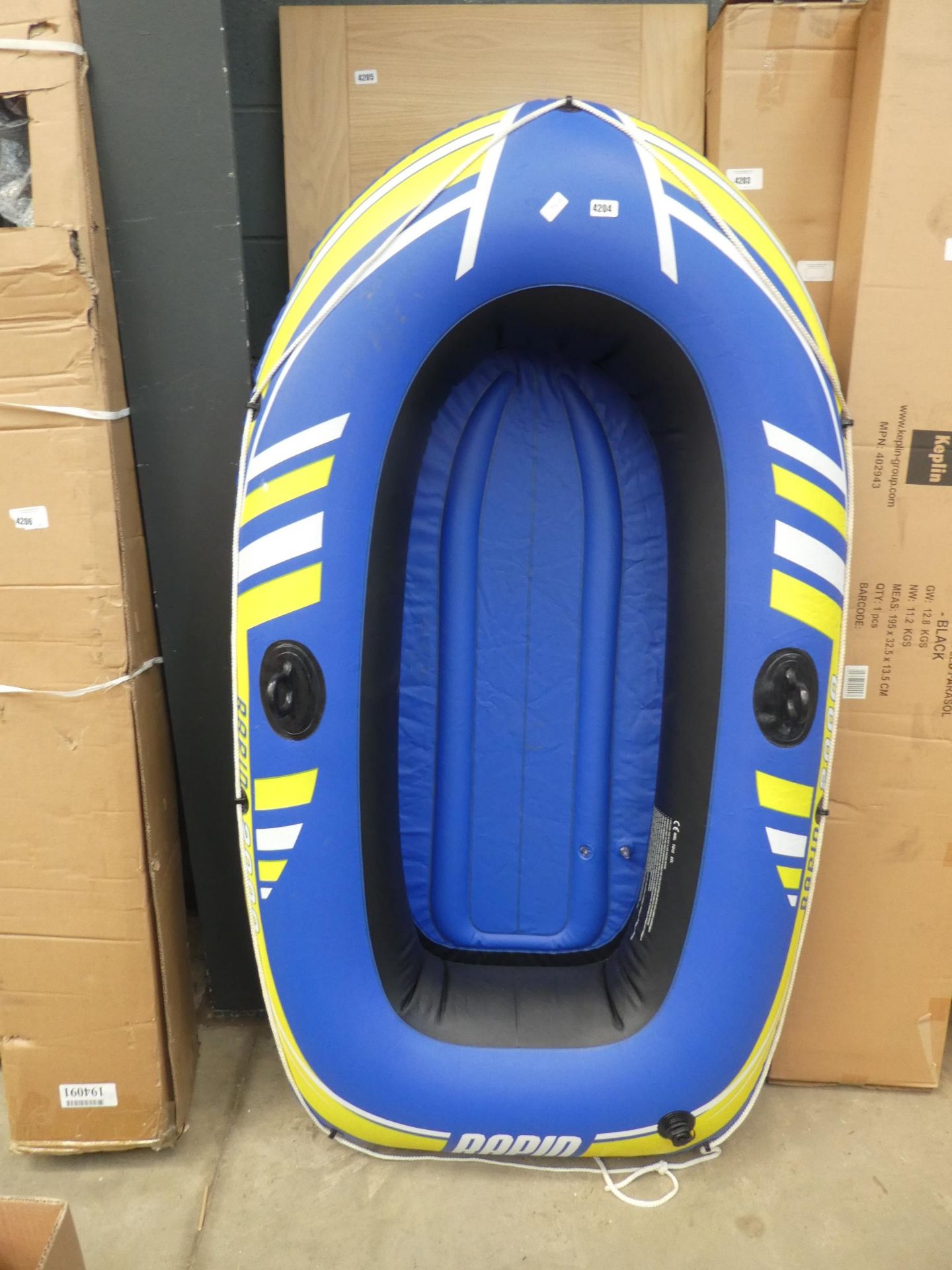 4245 Blow up dinghy