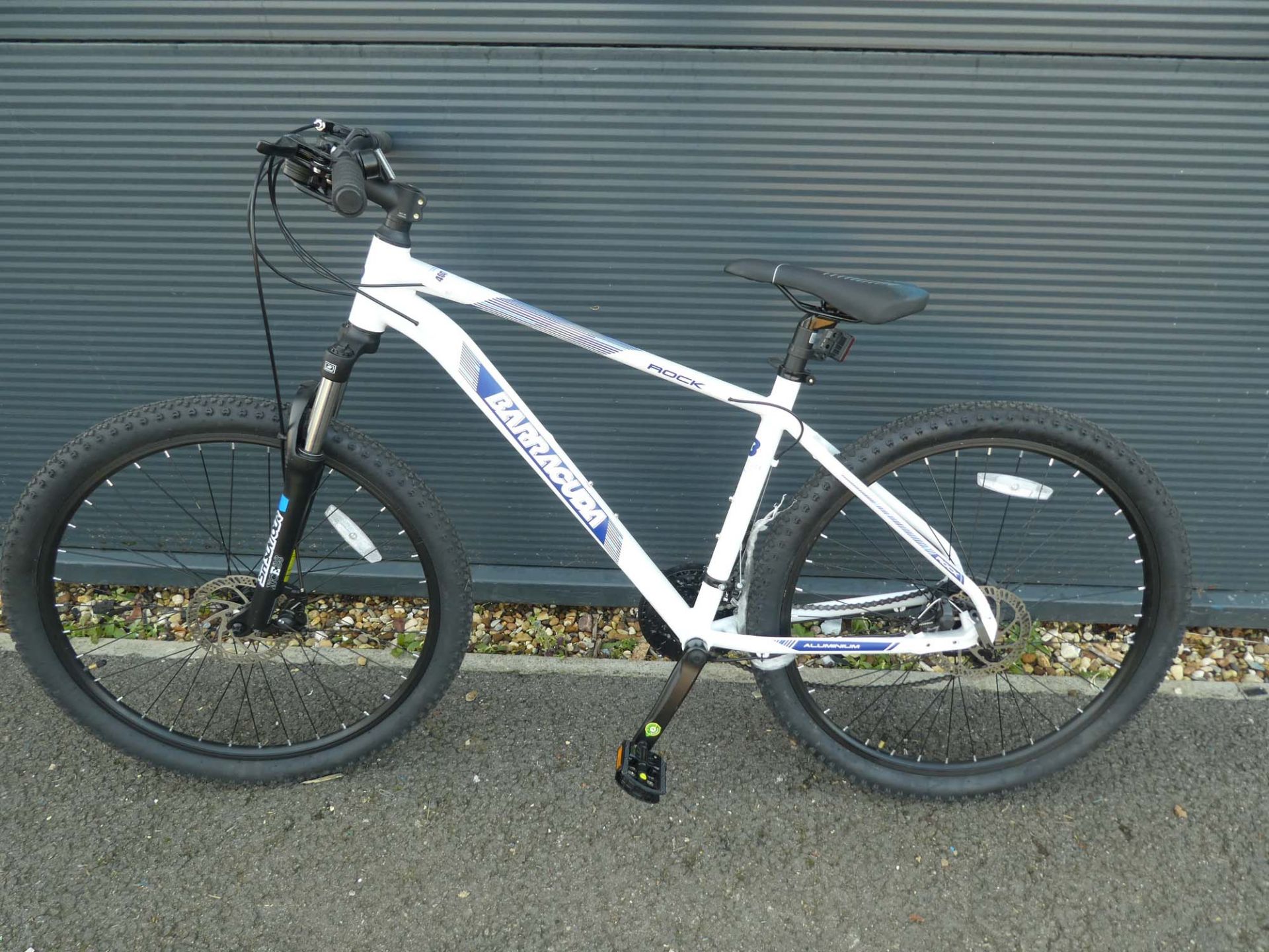 White Barracuda mountain bike