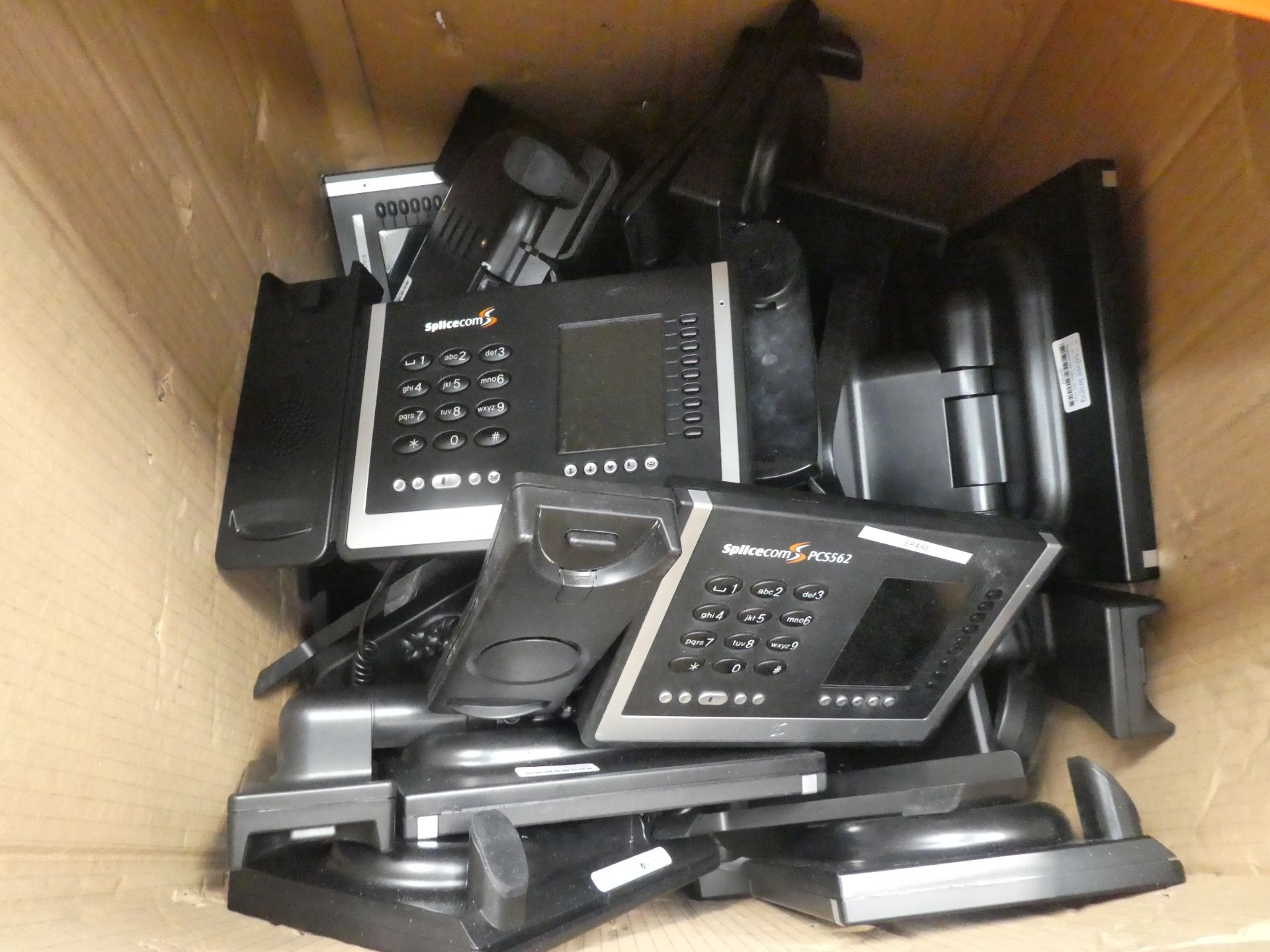 Box of splicecom phone systems