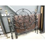 5407 Black metal bedframe