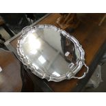Large EPNS serving tray