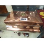 Copper cigarette box