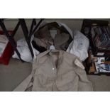Bag of linen jackets and trousers